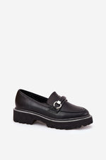 Mocassin Step in Style til dame fra MS StyleHaven, laget av Bomull, farge Svart, størrelse 40, med short ermer, perfekt til casual