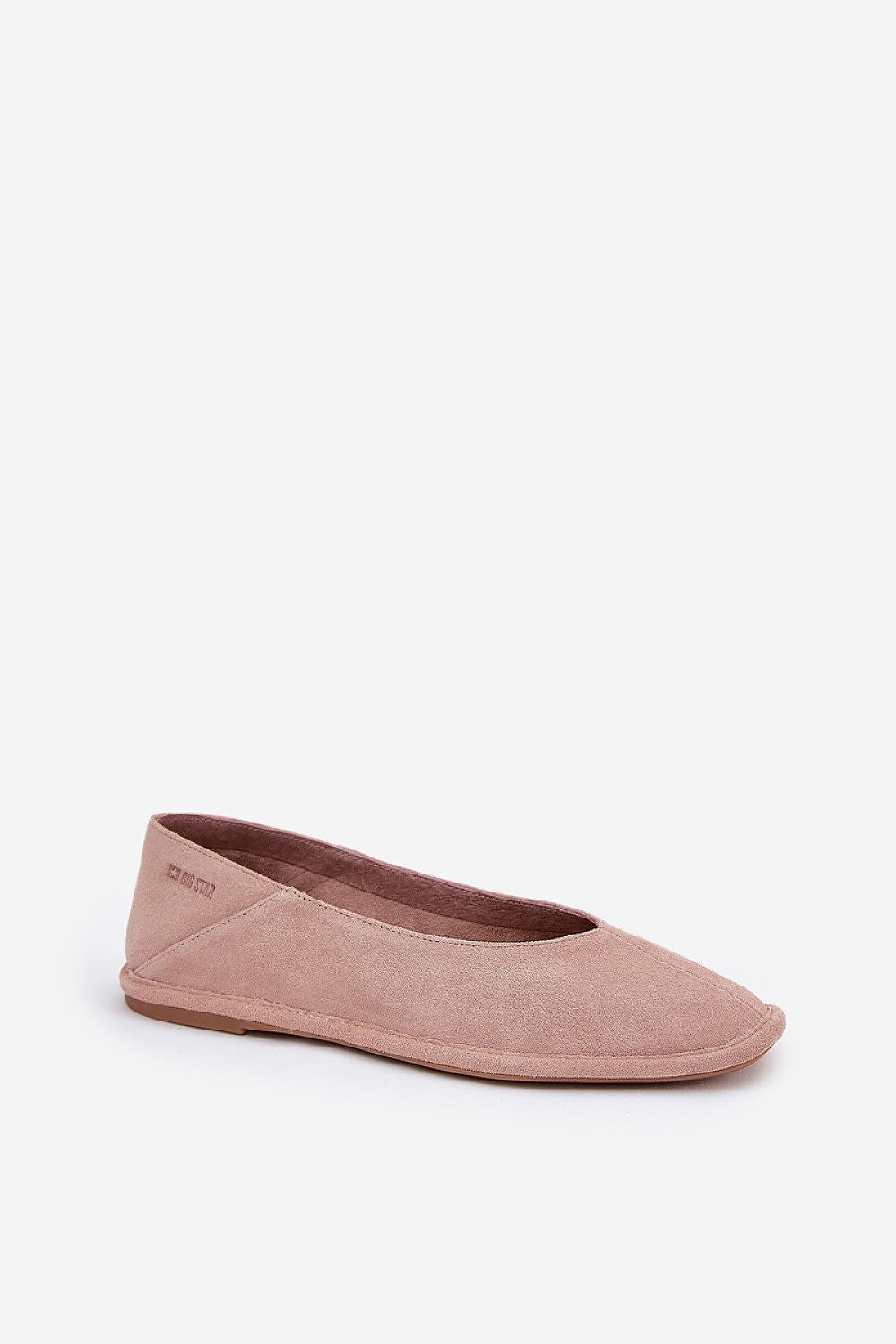ballerina-sko Step in style til dame fra MS StyleHaven, laget av Bomull; polyester, farge Rosa, størrelse 37, med 45720 ermer, perfekt til casual; dress