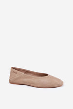 ballerina-sko Step in style til dame fra MS StyleHaven, laget av Bomull; polyester, farge Rosa, størrelse 40, med 45720 ermer, perfekt til casual; dress