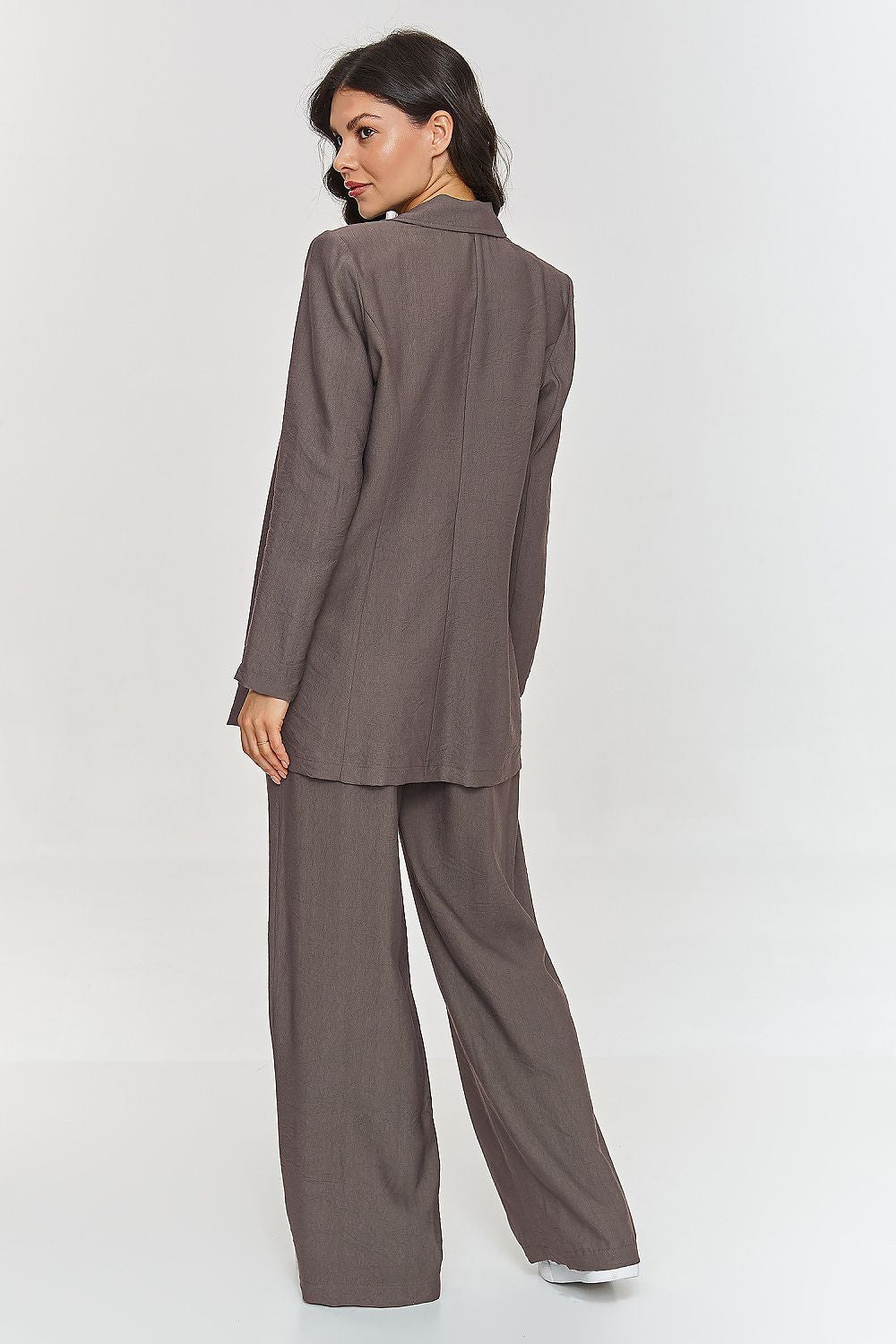 Sett Makadamia til dame fra MS StyleHaven, laget av Polyamid; rayon, farge Brun, størrelse 38, med sleeveless ermer, perfekt til casual; dress