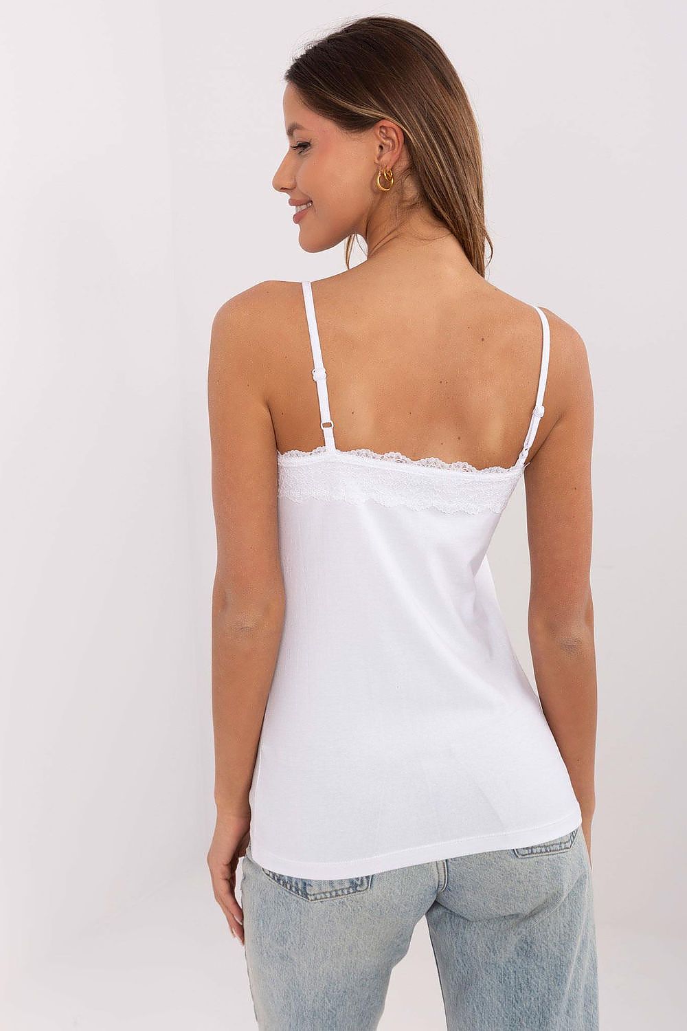 Topp Sublevel til dame fra MS StyleHaven, laget av Bomull, farge Brun, størrelse XL, med sleeveless ermer