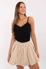 Topp Sublevel til dame fra MS StyleHaven, laget av Bomull, farge Hvit, størrelse XS, med sleeveless ermer