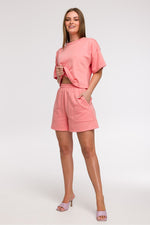 Shorts BeWear til dame fra MS StyleHaven, laget av Bomull; polyester, farge Grønn, størrelse L, med long ermer, perfekt til dress