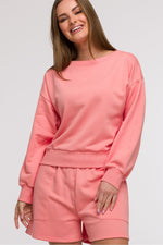 BeWear bluse med åpen rygg til dame fra MS StyleHaven, laget av Bomull; polyester, farge beige 2, størrelse M, med long ermer, perfekt til casual; dress