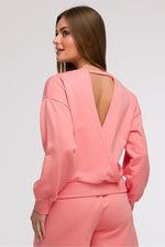 BeWear bluse med åpen rygg til dame fra MS StyleHaven, laget av Bomull; polyester, farge beige 2, størrelse XL, med long ermer, perfekt til casual; dress