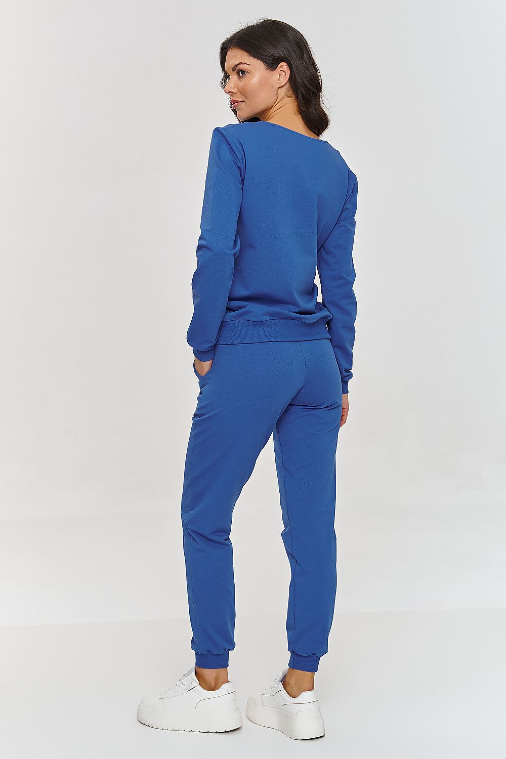 Sett Makadamia til dame fra MS StyleHaven, laget av Bomull; polyester, farge beige, størrelse 38, med long ermer, perfekt til dress
