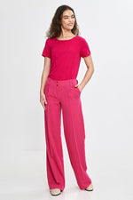 Bukser Nife til dame fra MS StyleHaven, laget av polyester; Viskose, farge Rosa 2, størrelse 42, med sleeveless ermer, perfekt til casual; dress