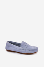 Mocassin Step in Style til dame fra MS StyleHaven, laget av Bomull, farge beige, størrelse 40, med short ermer, perfekt til casual; dress
