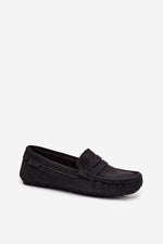 Mocassin Step in Style til dame fra MS StyleHaven, laget av Bomull, farge Blå, størrelse 40, med short ermer, perfekt til casual; dress