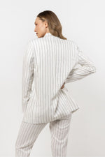 Jakke awama til dame fra MS StyleHaven, laget av Viskose, farge beige 2, størrelse M, med short ermer, perfekt til casual; dress