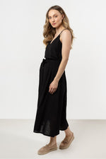 Bomull Skjørt - awama til dame fra MS StyleHaven, laget av Bomull, farge Svart, størrelse s, med short ermer, perfekt til casual; dress