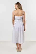 Topp awama til dame fra MS StyleHaven, laget av Bomull, farge Hvit, størrelse L, med short ermer, perfekt til casual; dress