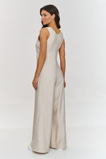 Dress Makadamia til dame fra MS StyleHaven, laget av polyester, farge Rosa, størrelse 38, med short ermer, perfekt til casual; dress