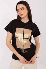 T-skjorte - FP til dame fra MS StyleHaven, størrelse XL, med short, bukselengde long, kjolelengde mini, kjolestil wrap