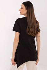 Trendy Damebluse - FP til dame fra MS StyleHaven, størrelse XL, med short, bukselengde long, kjolelengde midi, kjolestil wrap