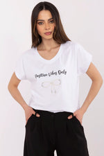 Hverdags komfort T-shirt - FP til dame fra MS StyleHaven, størrelse XL, med short, bukselengde long, kjolelengde midi, kjolestil wrap