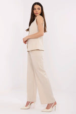 Sett Italy Moda til dame fra MS StyleHaven, størrelse s, med short, bukselengde long, kjolelengde midi, kjolestil wrap