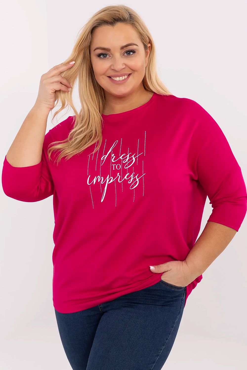 Oppdag vårt utvalg av stilfulle Rosa Plus size bluse - Relevance til dame i ulike størrelser og kvalitetsmaterialer – perfekte til jobb, fritid og alle dager. Rask levering og gode priser hos MS Stylehaven. se mer!