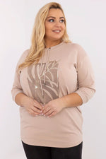 Oppdag vårt utvalg av stilfulle Beige Plus size bluse - Relevance til dame i ulike størrelser og kvalitetsmaterialer – perfekte til jobb, fritid og alle dager. Rask levering og gode priser hos MS Stylehaven. se mer!