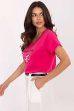Hverdags komfort T-shirt - FP til dame fra MS StyleHaven, størrelse s, med short, bukselengde long, kjolelengde midi, kjolestil wrap
