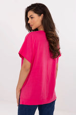 Trendy touch Blouse - FP til dame fra MS StyleHaven, størrelse L/XL, med short, bukselengde long, kjolelengde midi, kjolestil wrap