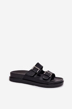 Flip-flops Step in Style til dame fra MS StyleHaven, laget av Bomull, farge Svart, størrelse 37, med short ermer, perfekt til casual