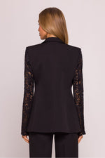 Jakke Moe til dame fra MS StyleHaven, laget av polyester, farge beige, størrelse XL, med sleeveless ermer, perfekt til dress