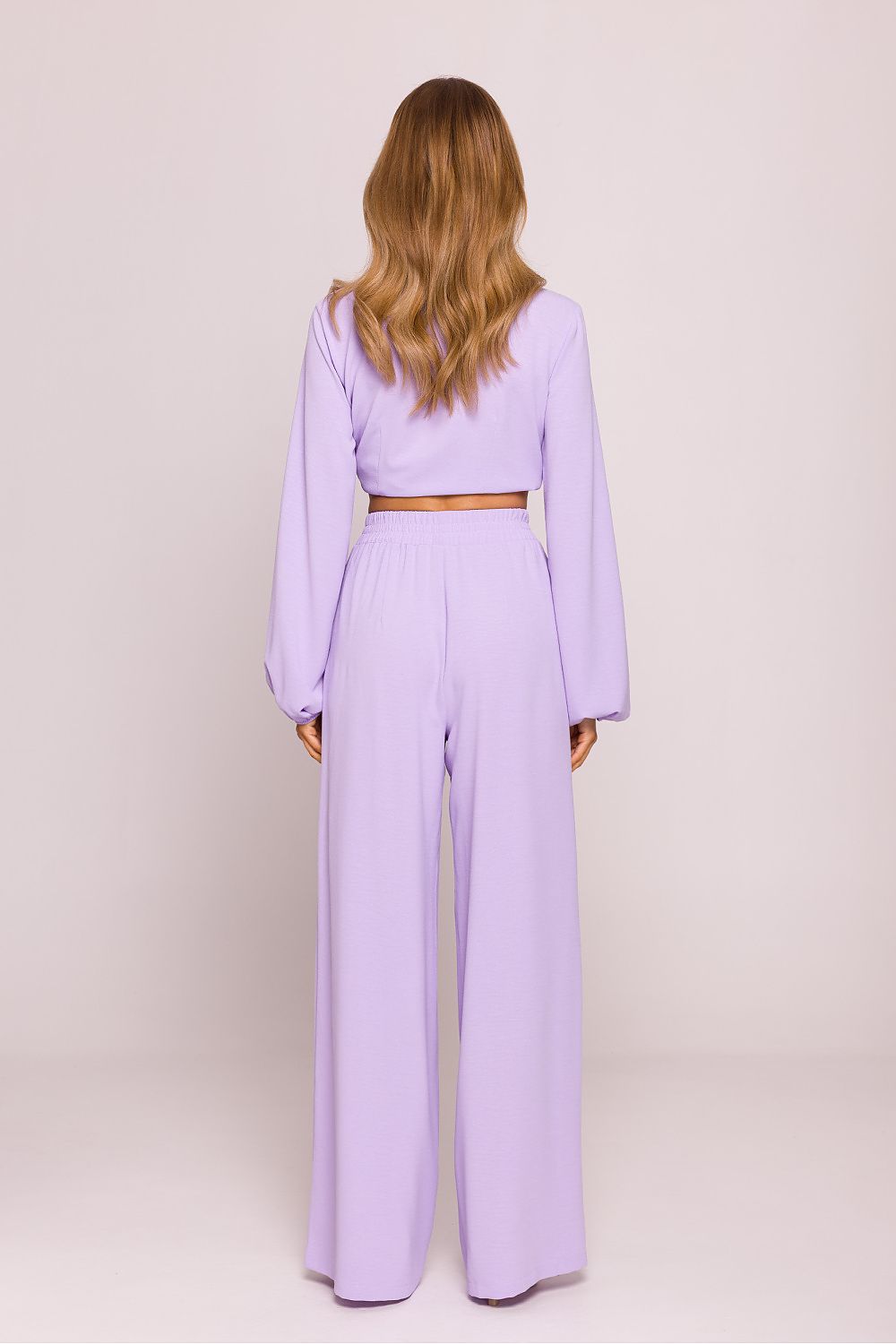 Komfortable Damebukse - Moe til dame fra MS StyleHaven, laget av polyester, farge Blå, størrelse XL, med long ermer, perfekt til dress