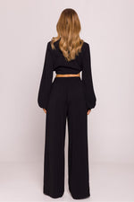 Komfortable Damebukse - Moe til dame fra MS StyleHaven, laget av polyester, farge Fiolett, størrelse L, med long ermer, perfekt til dress