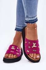 Flip-flops Step in Style til dame fra MS StyleHaven, laget av Bomull, farge Svart, størrelse 37, med short ermer, perfekt til casual; dress