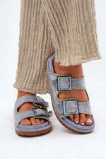 Flip-flops Step in Style til dame fra MS StyleHaven, laget av Bomull, farge Brun, størrelse 36, med short ermer, perfekt til dress; casual