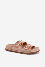 Flip-flops Step in Style til dame fra MS StyleHaven, laget av Bomull, farge Blå, størrelse 37, med short ermer, perfekt til dress; casual