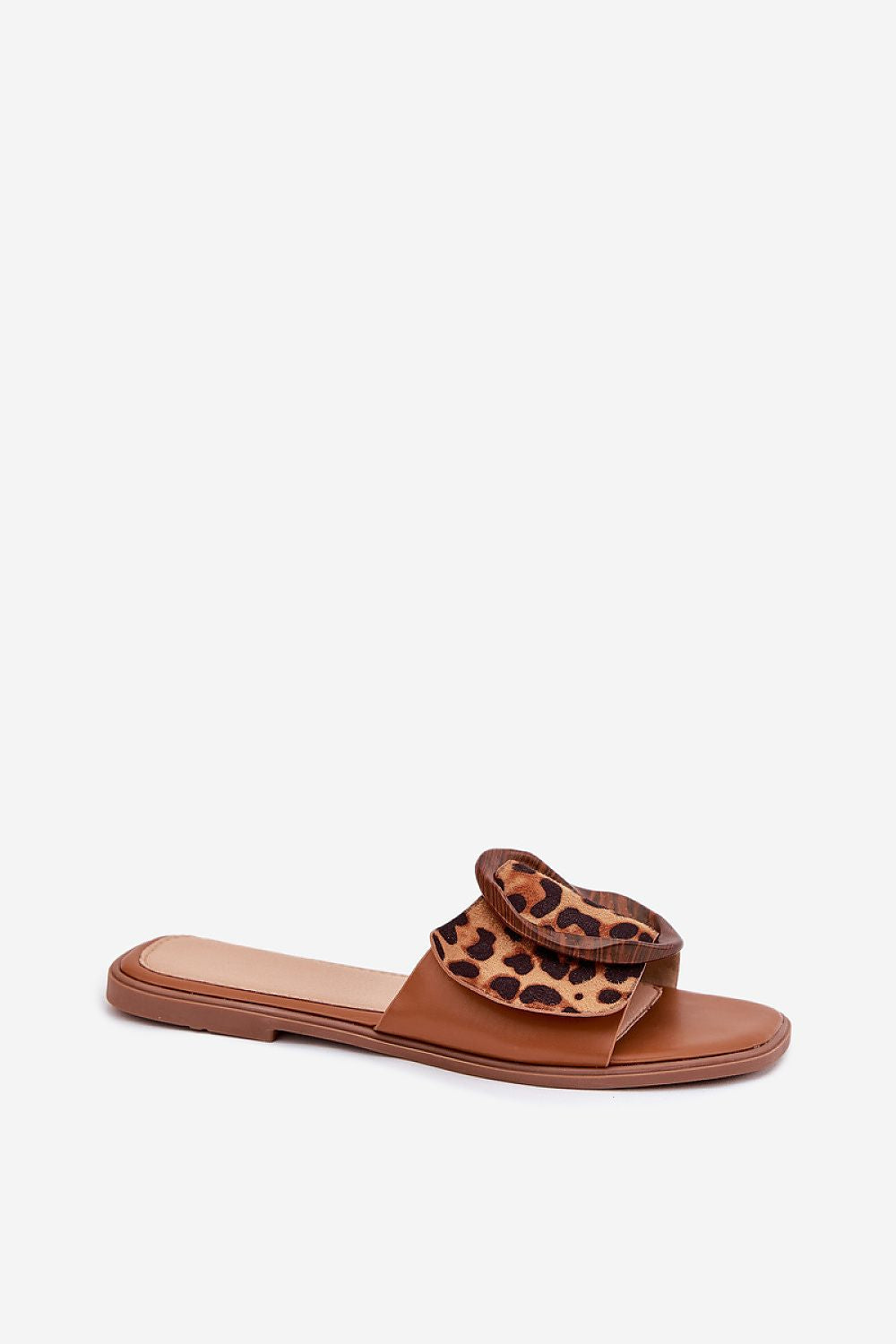 Flip-flops Step in Style til dame fra MS StyleHaven, laget av Bomull, farge Brun, størrelse 37, med short ermer, perfekt til casual