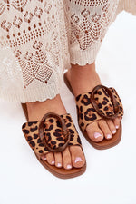 Flip-flops Step in Style til dame fra MS StyleHaven, laget av Bomull, farge Brun, størrelse 38, med short ermer, perfekt til casual