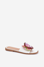 Flip-flops Step in Style til dame fra MS StyleHaven, laget av Bomull, farge Brun, størrelse 40, med short ermer, perfekt til casual