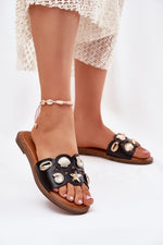 Flip-flops Step in Style til dame fra MS StyleHaven, laget av Bomull, farge Oransje, størrelse 39, med short ermer, perfekt til casual