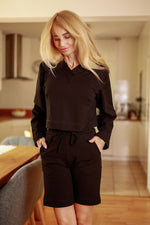 Sett Mirale til dame fra MS StyleHaven, laget av Bomull; Elastan-1, farge Grå, størrelse XXL, med long ermer, perfekt til dress