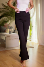 Damebukser Mirale til dame fra MS StyleHaven, laget av Bomull; Elastan-1, farge Grå, størrelse XXL, med long ermer, perfekt til dress