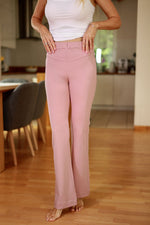 Damebukser Mirale til dame fra MS StyleHaven, laget av Bomull; Elastan-1, farge Rosa, størrelse s, med long ermer, perfekt til dress