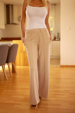 Damebukser Mirale til dame fra MS StyleHaven, laget av Bomull, farge Rosa, størrelse L, med long ermer, perfekt til dress