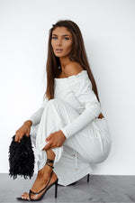 Sett LaBalancia til dame fra MS StyleHaven, laget av Viskose, farge beige 2, størrelse s, med short ermer, perfekt til dress