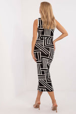 Dagkjole Lakerta til dame fra MS StyleHaven; laget av Viskose; farge Svart; stÃ¸rrelse L; med sleeveless ermer; perfekt til dress