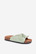 Flip-flops Step in Style til dame fra MS StyleHaven, laget av Bomull, farge Grønn, størrelse 37, med short ermer, perfekt til casual