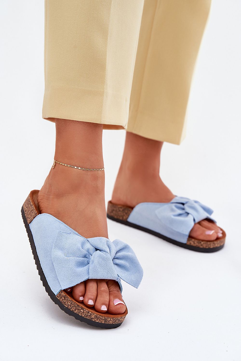 Flip-flops Step in Style til dame fra MS StyleHaven, laget av Bomull, farge Svart, størrelse 39, med short ermer, perfekt til casual