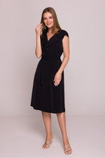 Cocktailkjole Stylove til dame fra MS StyleHaven, laget av polyester, farge Rosa, størrelse M, med short ermer, perfekt til dress