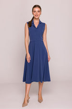 Cocktailkjole Stylove til dame fra MS StyleHaven, laget av polyester, farge Rosa, størrelse s, med sleeveless ermer, perfekt til dress