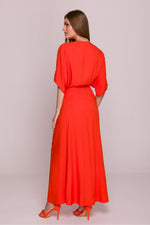 Dagkjole Stylove til dame fra MS StyleHaven, laget av Viskose, farge Rosa, størrelse s, med sleeveless; 3-4 ermer, perfekt til dress