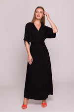 Dagkjole Stylove til dame fra MS StyleHaven, laget av Viskose, farge Rosa, størrelse M, med sleeveless; 3-4 ermer, perfekt til dress
