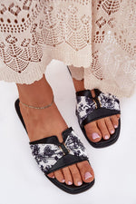 Flip-flops Step in Style til dame fra MS StyleHaven, laget av Bomull, farge Svart, størrelse 38, med short ermer, perfekt til casual