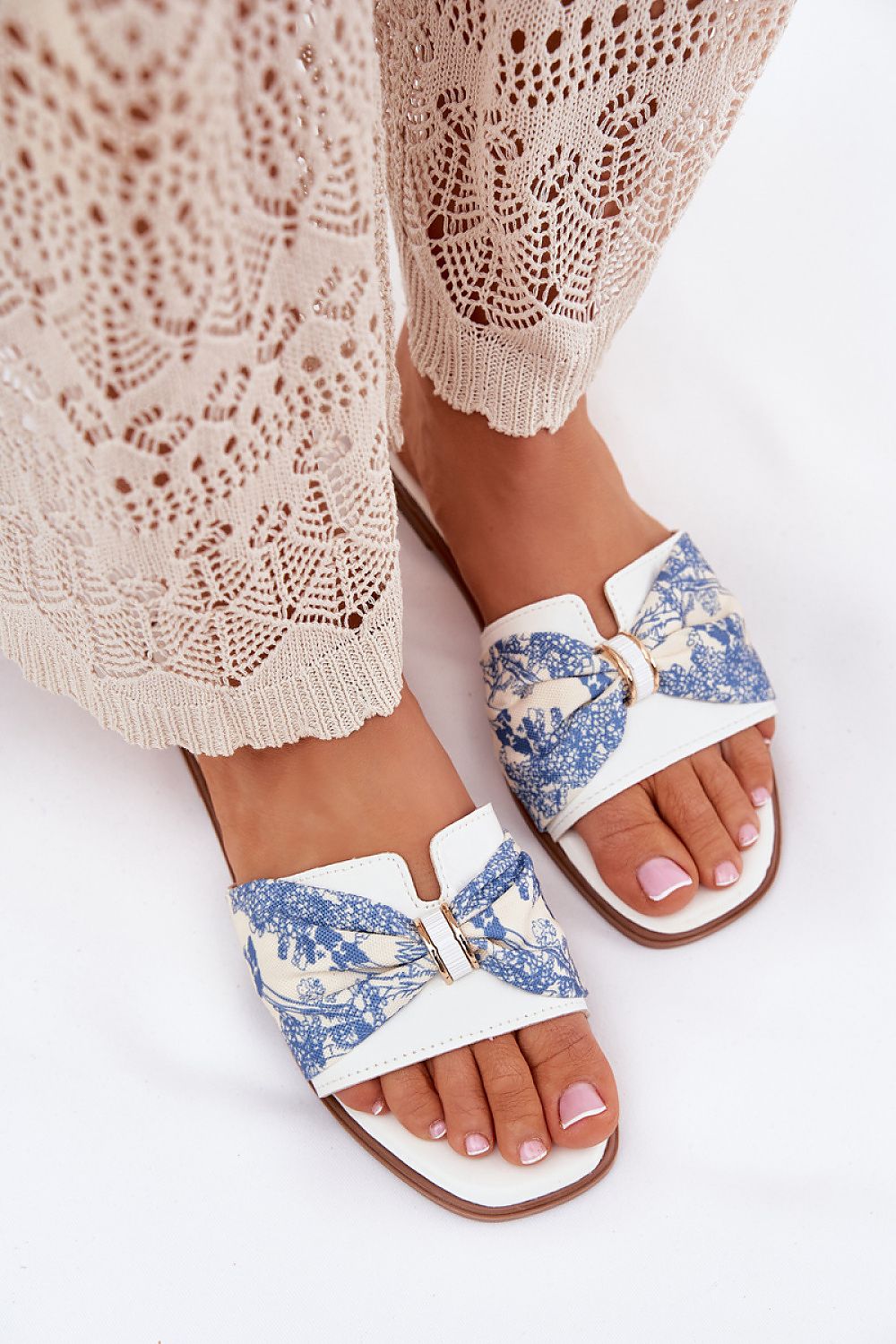 Flip-flops Step in Style til dame fra MS StyleHaven, laget av Bomull, farge Svart, størrelse 41, med short ermer, perfekt til casual